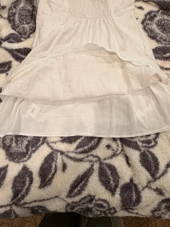 Farm Rio embroidered euroflax premium linen mini dress size small - Picture 10 of 13